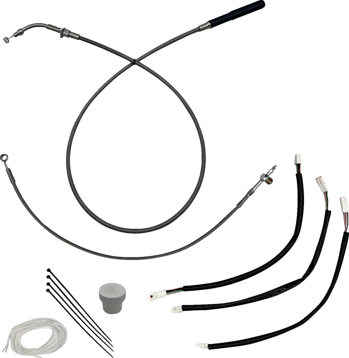 Fat Baggers Inc. Install Kit Flhx/Se 23 24 Braided For 11" Bar Brake & Clutch Lines Fat Baggers Inc.