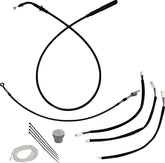 Fat Baggers Inc. Install Kit Flhx/Se 23 24 Black For 11" Bar Brake & Clutch Lines Fat Baggers Inc.