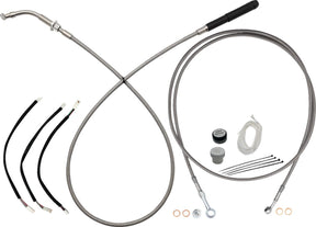 Fat Baggers Inc. Ez Instl Kt Upper Cltch Cbl Br CLUTCH & BRAKE CABLE/HOSE KITS Fat Baggers Inc.