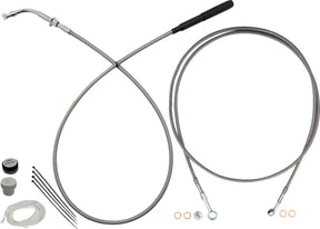 Fat Baggers Inc. Ez Kt Full Len 14 Bars Cr CLUTCH & BRAKE CABLE/HOSE KITS Fat Baggers Inc.