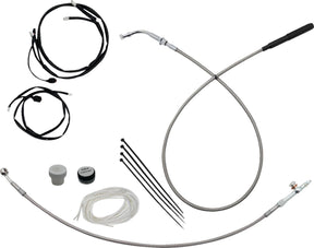 Fat Baggers Inc. Ez Kt Full Len 13 14 Bars Cr CLUTCH & BRAKE CABLE/HOSE KITS Fat Baggers Inc.