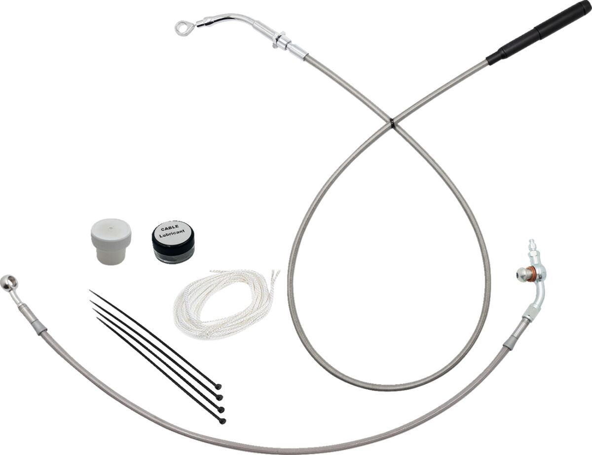 Fat Baggers Inc. Ez Kt Full Len 14 Bars Cr CLUTCH & BRAKE CABLE/HOSE KITS Fat Baggers Inc.