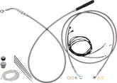 Fat Baggers Inc. Ez Instl Kt Upper Cltch Cbl Br CLUTCH & BRAKE CABLE/HOSE KITS Fat Baggers Inc.