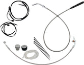 Fat Baggers Inc. Ez Instl Kt Upper Cltch Cbl Br CLUTCH & BRAKE CABLE/HOSE KITS Fat Baggers Inc.
