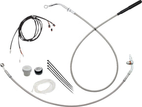 Fat Baggers Inc. Ez Instl Kt Upper Cltch Cbl Br CLUTCH & BRAKE CABLE/HOSE KITS Fat Baggers Inc.