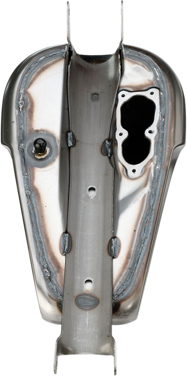 Drag Specialties Tank Gas 3 Gallon Legacy Lynx Raw Gas Tank Drag Specialties