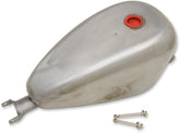 Drag Specialties Tank Gas Custom 3 Gallon Peanut Style Raw Gas Tank Drag Specialties