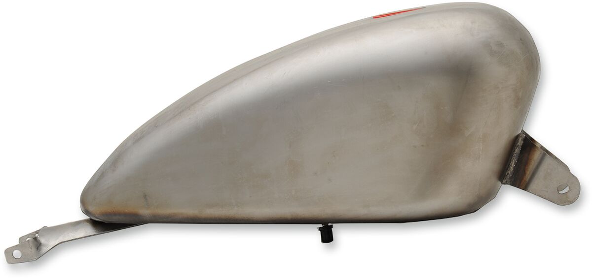 Drag Specialties Tank Gas Custom 3 Gallon Peanut Style Raw Gas Tank Drag Specialties
