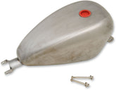 Drag Specialties Tank Gas Custom 3 Gallon Peanut Style Raw Gas Tank Drag Specialties