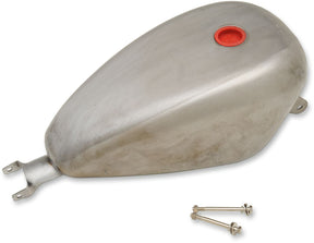 Drag Specialties Tank Gas Custom 3 Gallon Peanut Style Raw Gas Tank Drag Specialties
