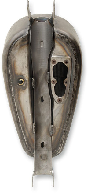 Drag Specialties Tank Gas Custom 3 Gallon Peanut Style Raw Gas Tank Drag Specialties