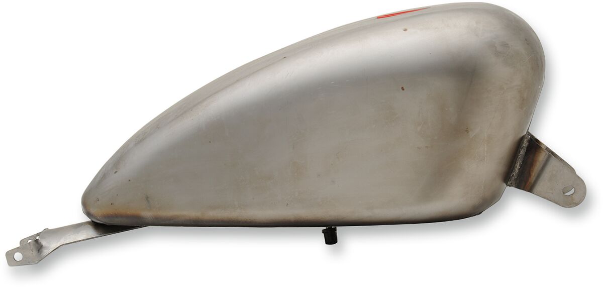 Drag Specialties Tank Gas Custom 3 Gallon Peanut Style Raw Gas Tank Drag Specialties