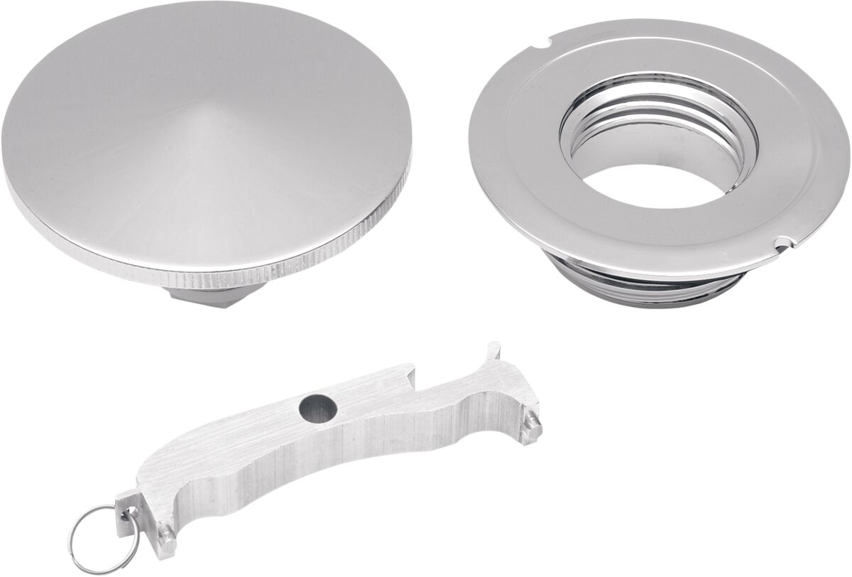 Drag Specialties Cap Gas R W/Rng 96 22 Gas Cap Drag Specialties