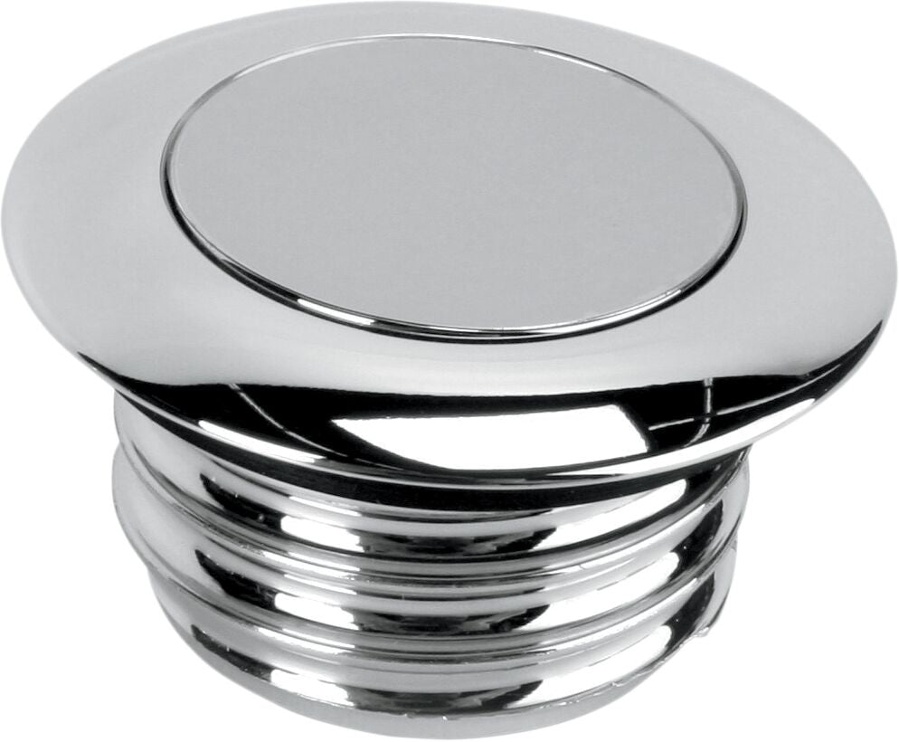 Drag Specialties Cap Pop Up Non Vented Chrome Gas Cap Drag Specialties