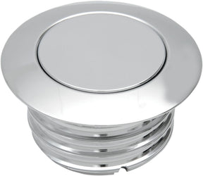 Drag Specialties Pop Up Gas Cap, Chrome - Sportster & Dyna & Softail & Touring Gas Cap Drag Specialties