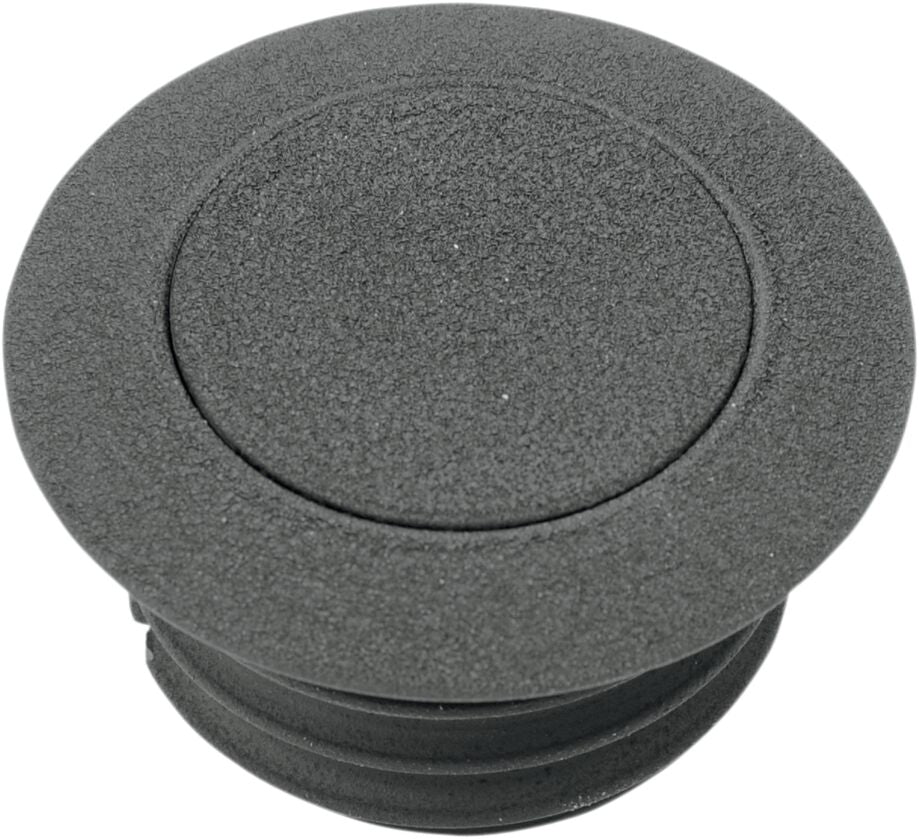 Drag Specialties Pop Up Gas Cap, Black - Sportster & Dyna & Softail & Touring Gas Cap Drag Specialties