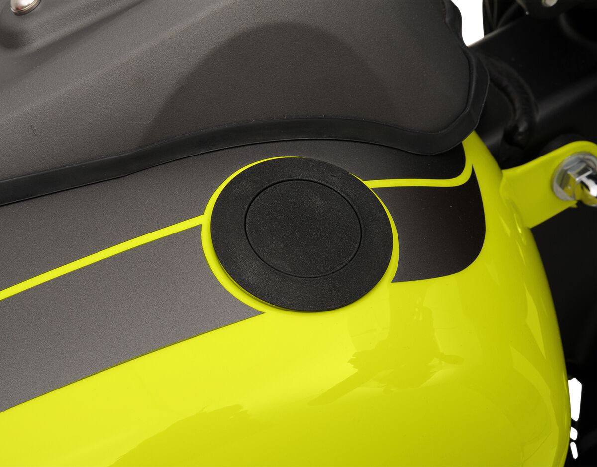 Drag Specialties Pop Up Gas Cap, Black - Sportster & Dyna & Softail & Touring Gas Cap Drag Specialties