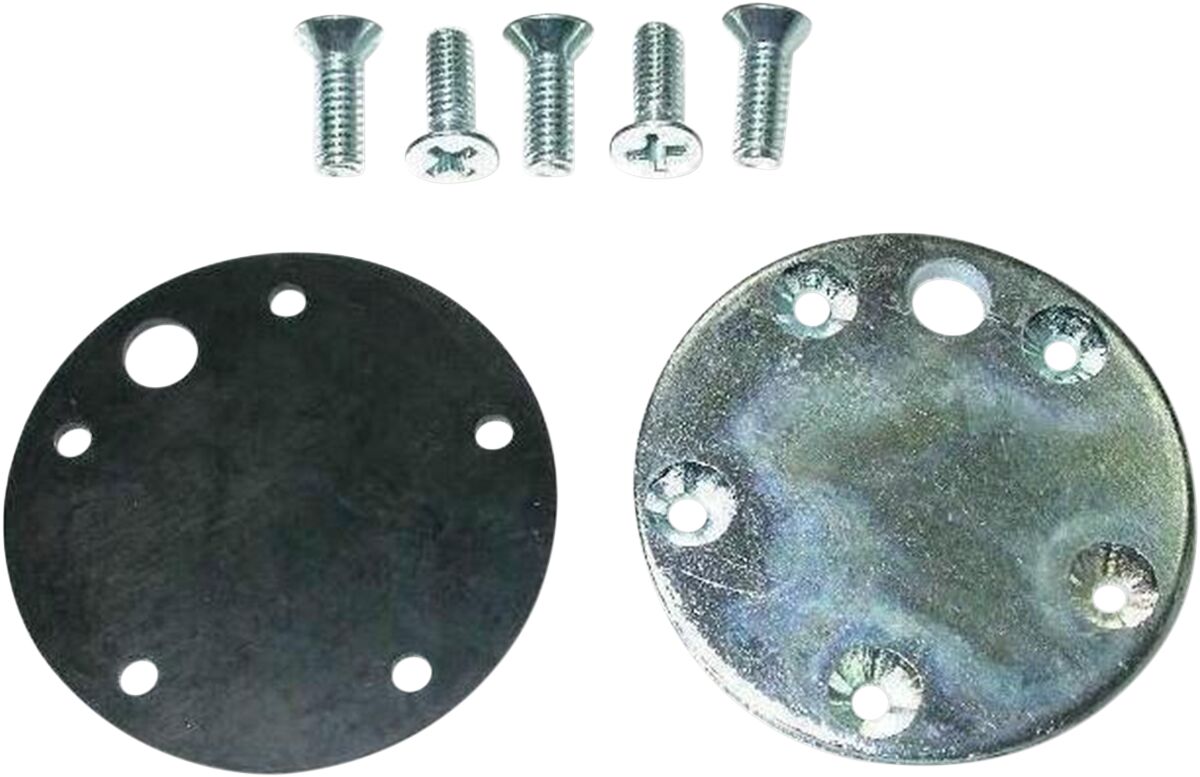 Drag Specialties Blockoff Plate/Gasket Gas Cap Drag Specialties
