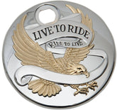 Drag Specialties Door Gas Ltr Gold 92 07 Gas Cap Drag Specialties
