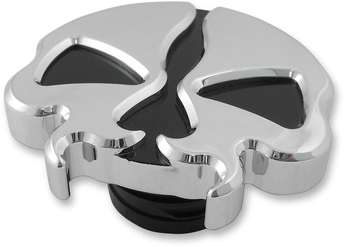 Drag Specialties Cap Gas Sp Skl Chr Nvnt Gas Cap Drag Specialties