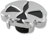Drag Specialties Cap Gas Sp Skl Chr Nvnt Gas Cap Drag Specialties