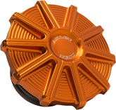 10-Gauge Gas Cap, Orange Gas Cap Arlen Ness