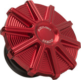 10-Gauge Gas Cap, Red Gas Cap Arlen Ness