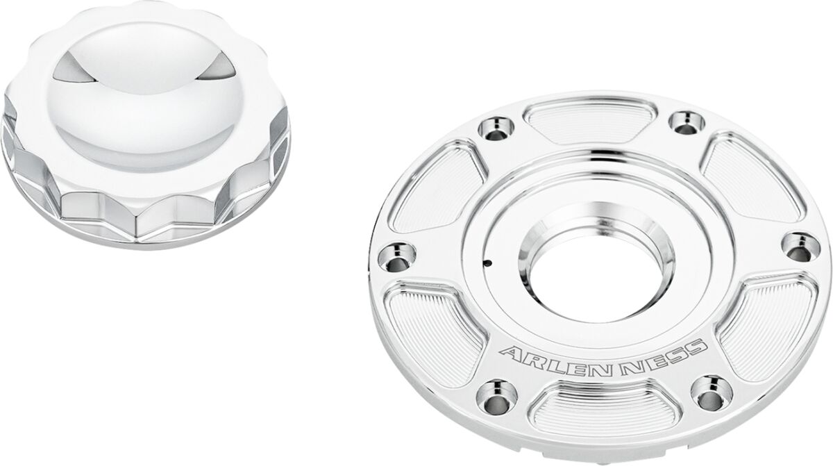 Arlen Ness Gas Cap Flt 24 Up 12 Point Gas Cap Arlen Ness