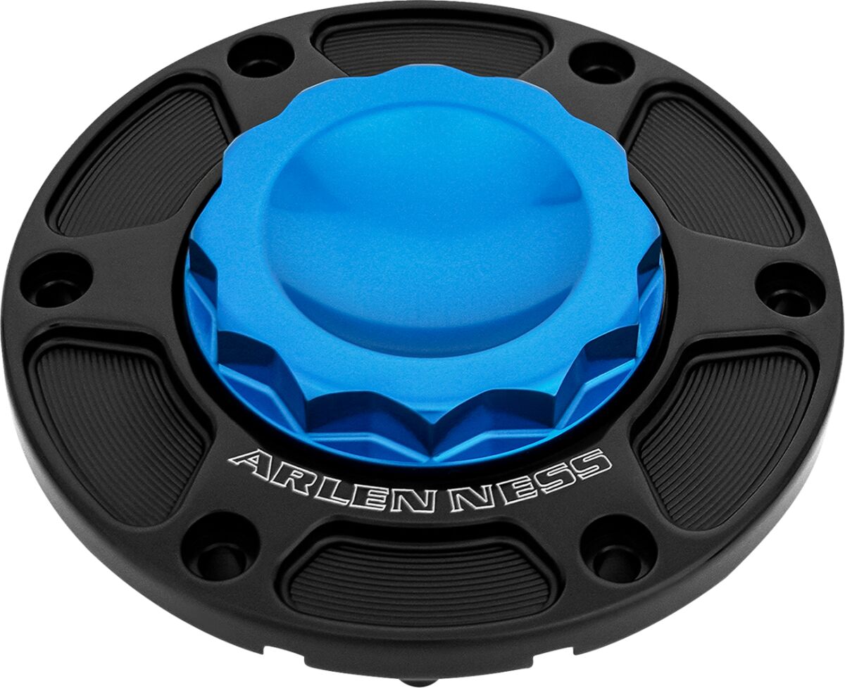 Arlen Ness Gas Cap Flt 24 Up 12 Point Gas Cap Arlen Ness