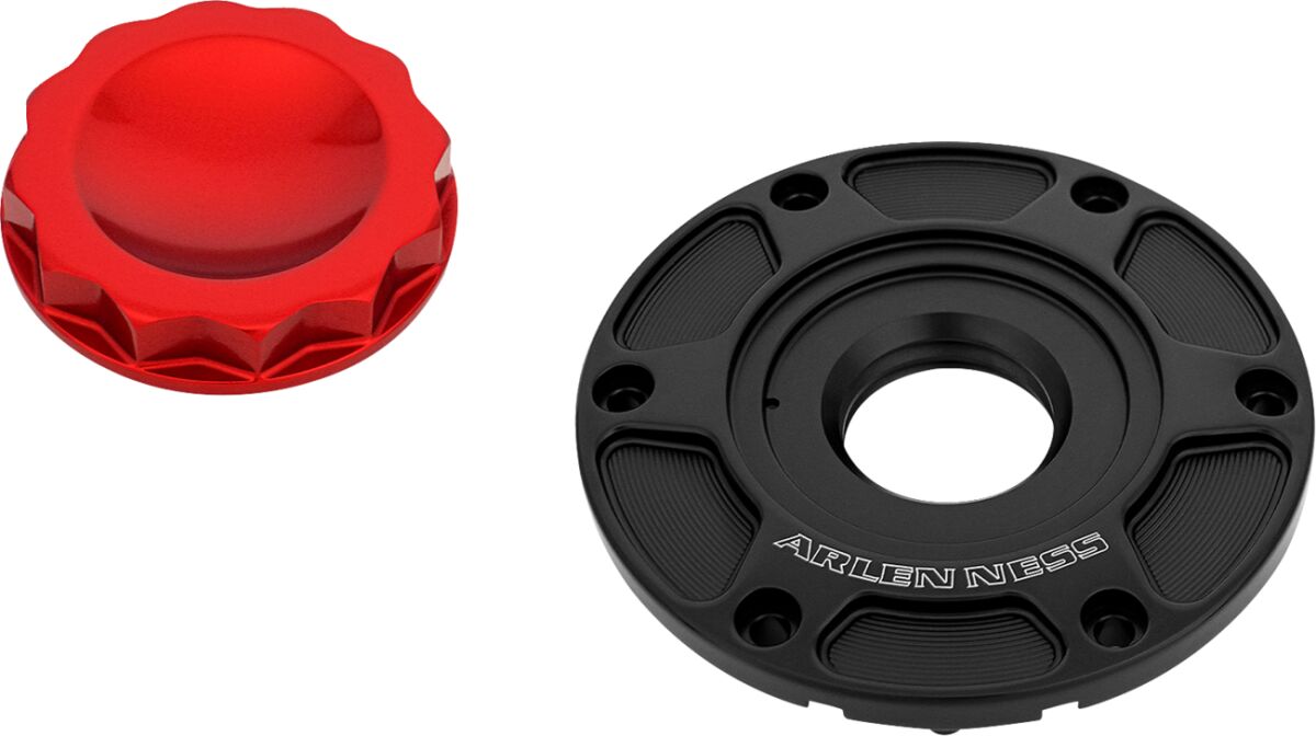 Arlen Ness Gas Cap Flt 24 Up 12 Point Gas Cap Arlen Ness