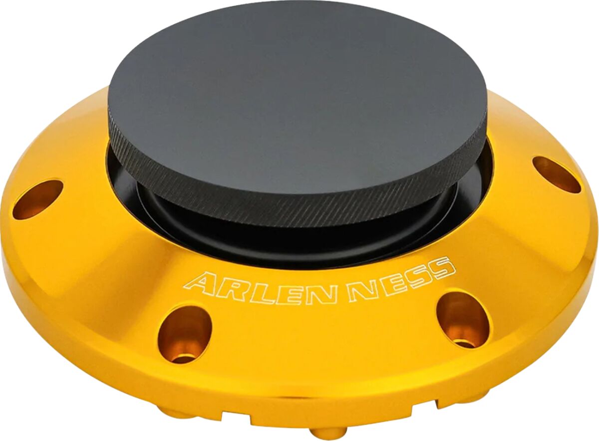 Arlen Ness Gas Cap Pop Up Gold 24+ Tourin Gas Cap Arlen Ness