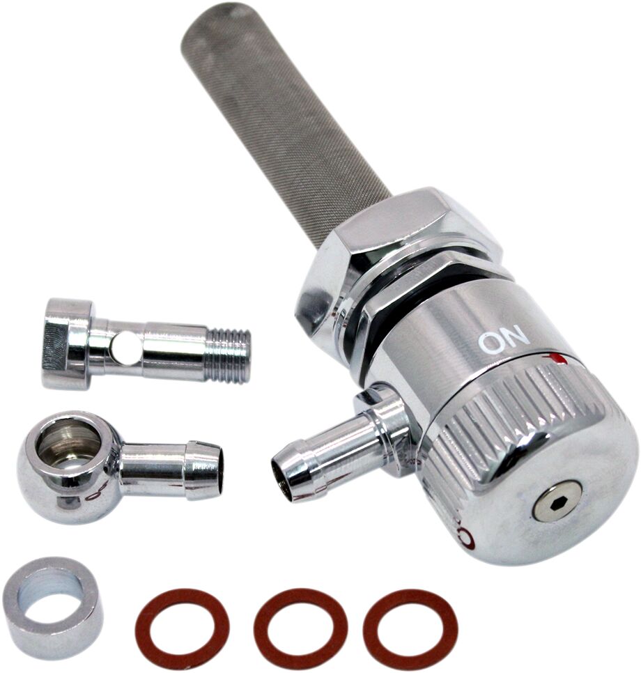 Spyke Petcock 22 Mm Adjustable GAS TANK VALVES/PETCOCKS Spyke