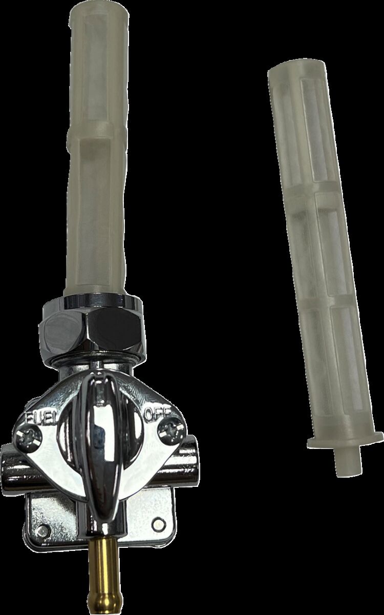 Drag Specialties Petcock Vac Down Outlet Chr GAS TANK VALVES/PETCOCKS Drag Specialties