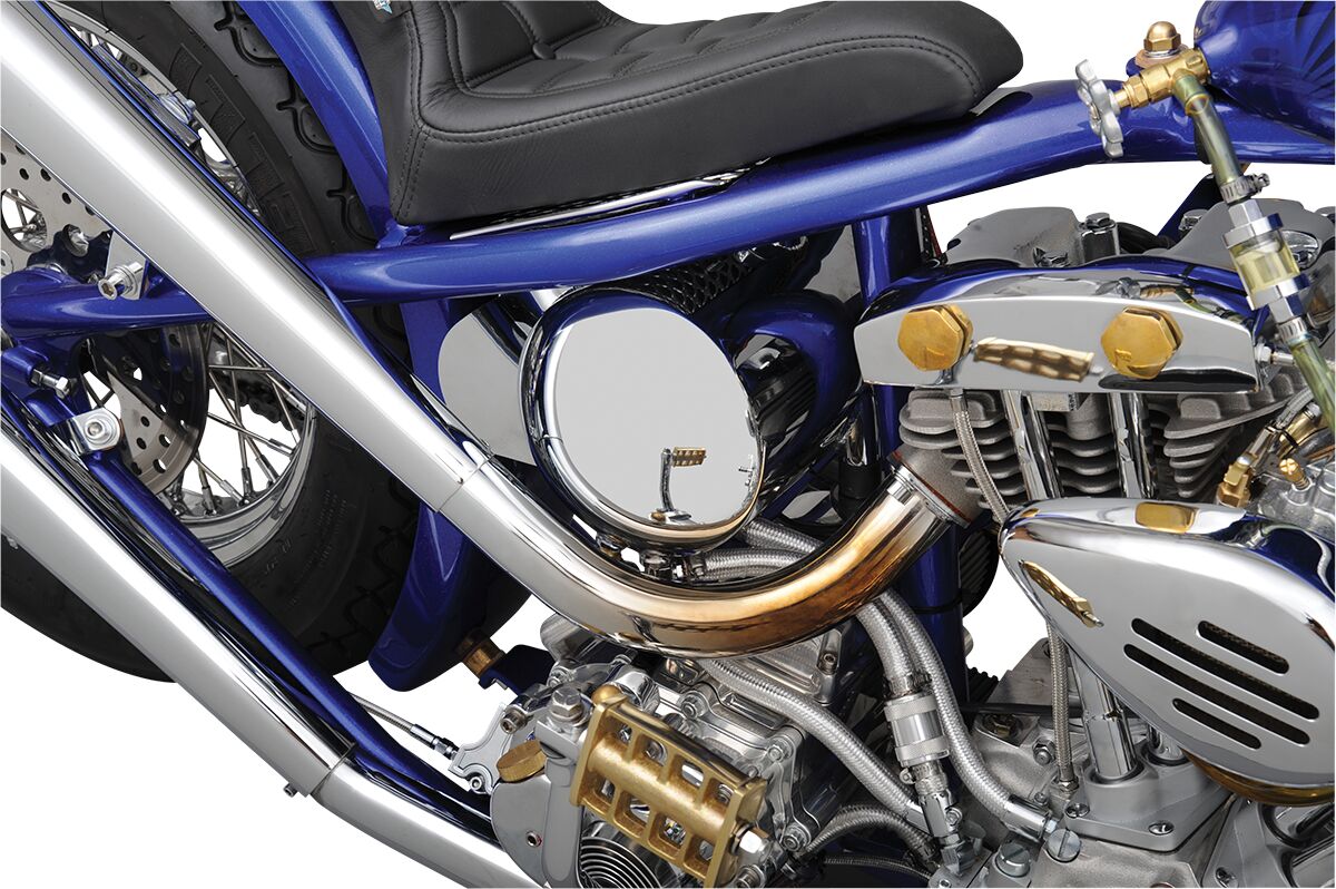 Drag Specialties Tank Oil Dome Cen.Fill Oil Tank Drag Specialties