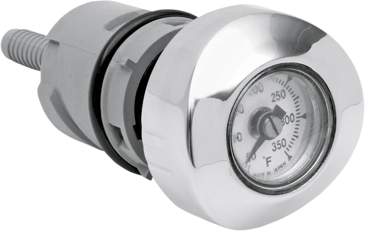 Drag Specialties Oil Plug Temp Gauge Oil Tank Drag Specialties