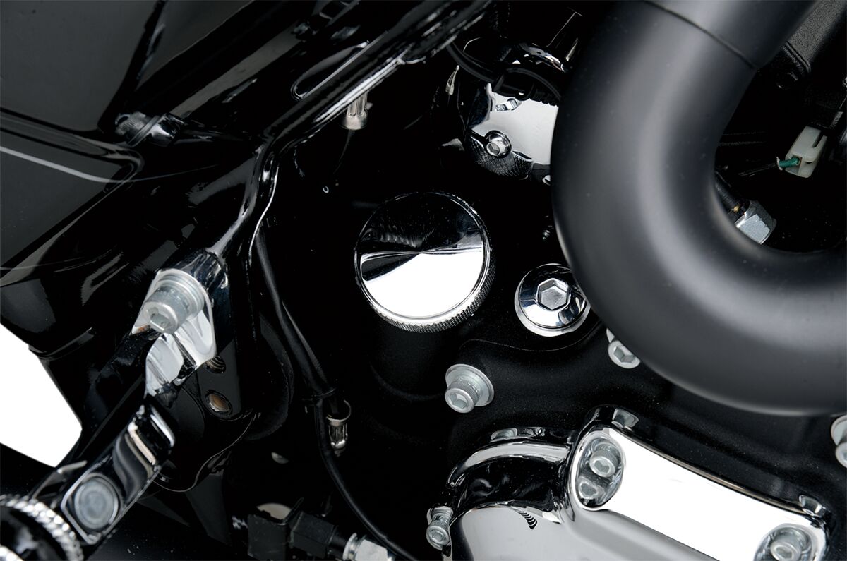 Drag Specialties Oil Tank Dipstick Chrome Oil Tank Drag Specialties