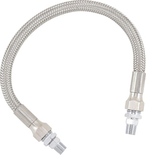 Drag Specialties 12 Ss Oil Line W/Fittings Oil Line Drag Specialties