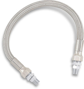 Drag Specialties 12 Ss Oil Line W/Fittings Oil Line Drag Specialties