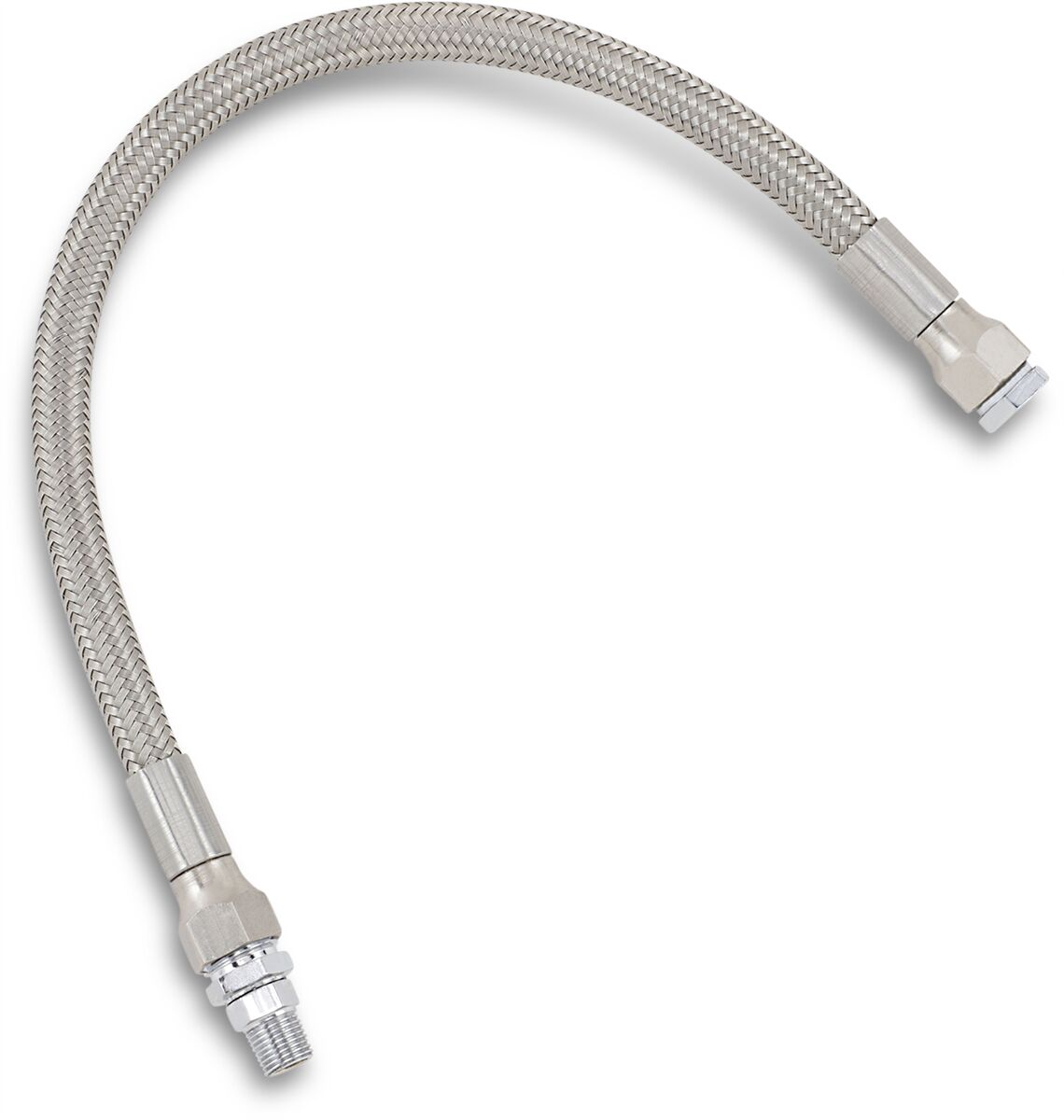 Drag Specialties 13 Ss Oil Line W/Fittings Oil Line Drag Specialties