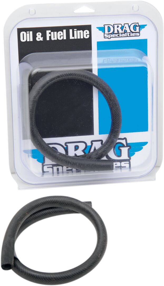 Drag Specialties Oil Line Blk 1/2 2' Usa Oil Line Drag Specialties