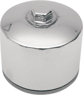 Drag Specialties Oil Filter W/ Nut Chrome Oil Filter Drag Specialties