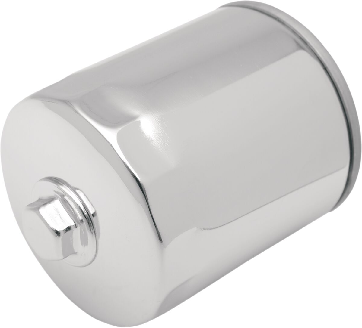 Drag Specialties Oil Filter W/ Nut Chrome Oil Filter Drag Specialties