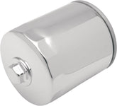 Drag Specialties Oil Filter W/ Nut Chrome Oil Filter Drag Specialties