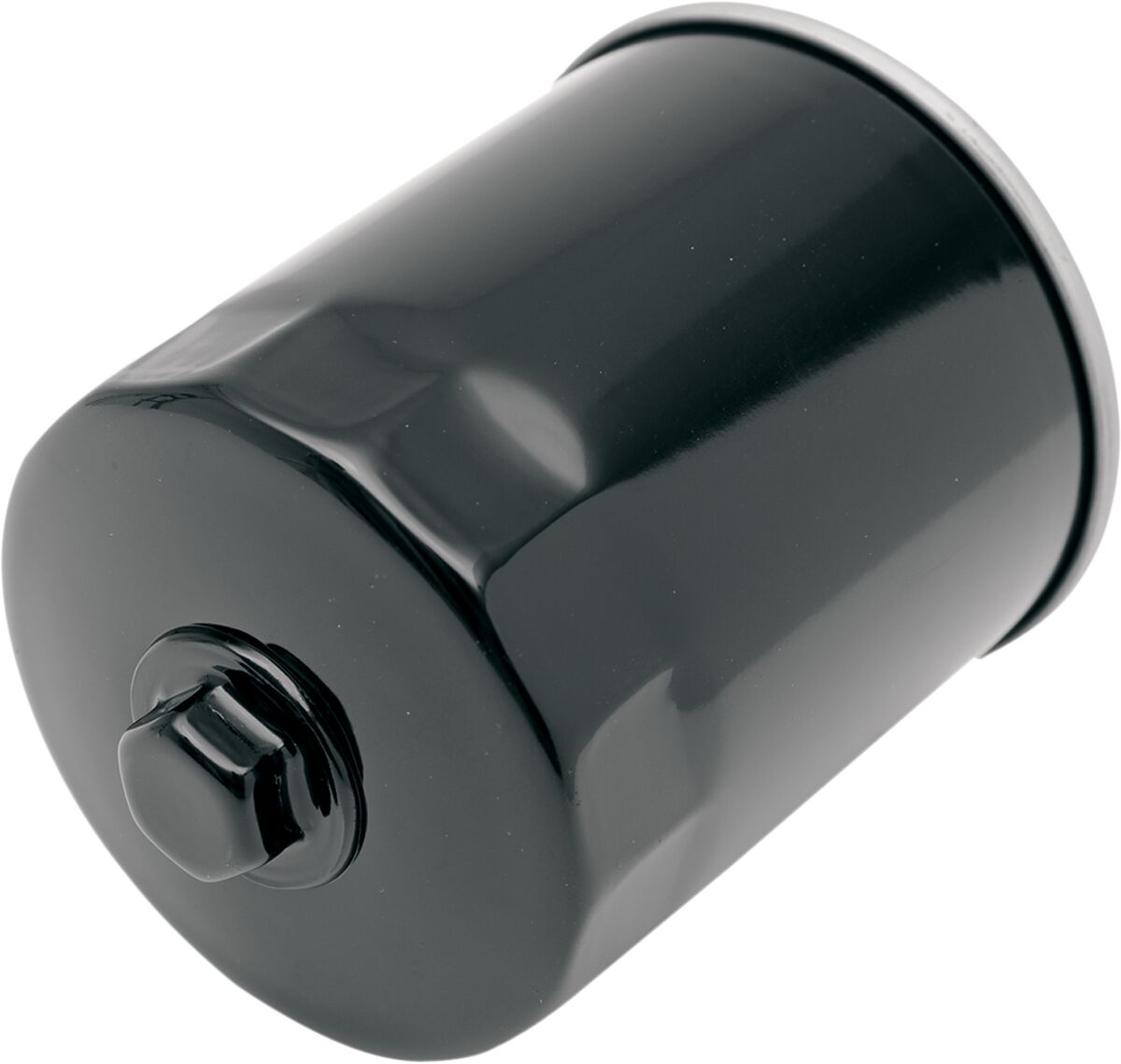 Drag Specialties Oil Filter Blk W/Nut 63805 80 A OIL FILTERS Drag Specialties