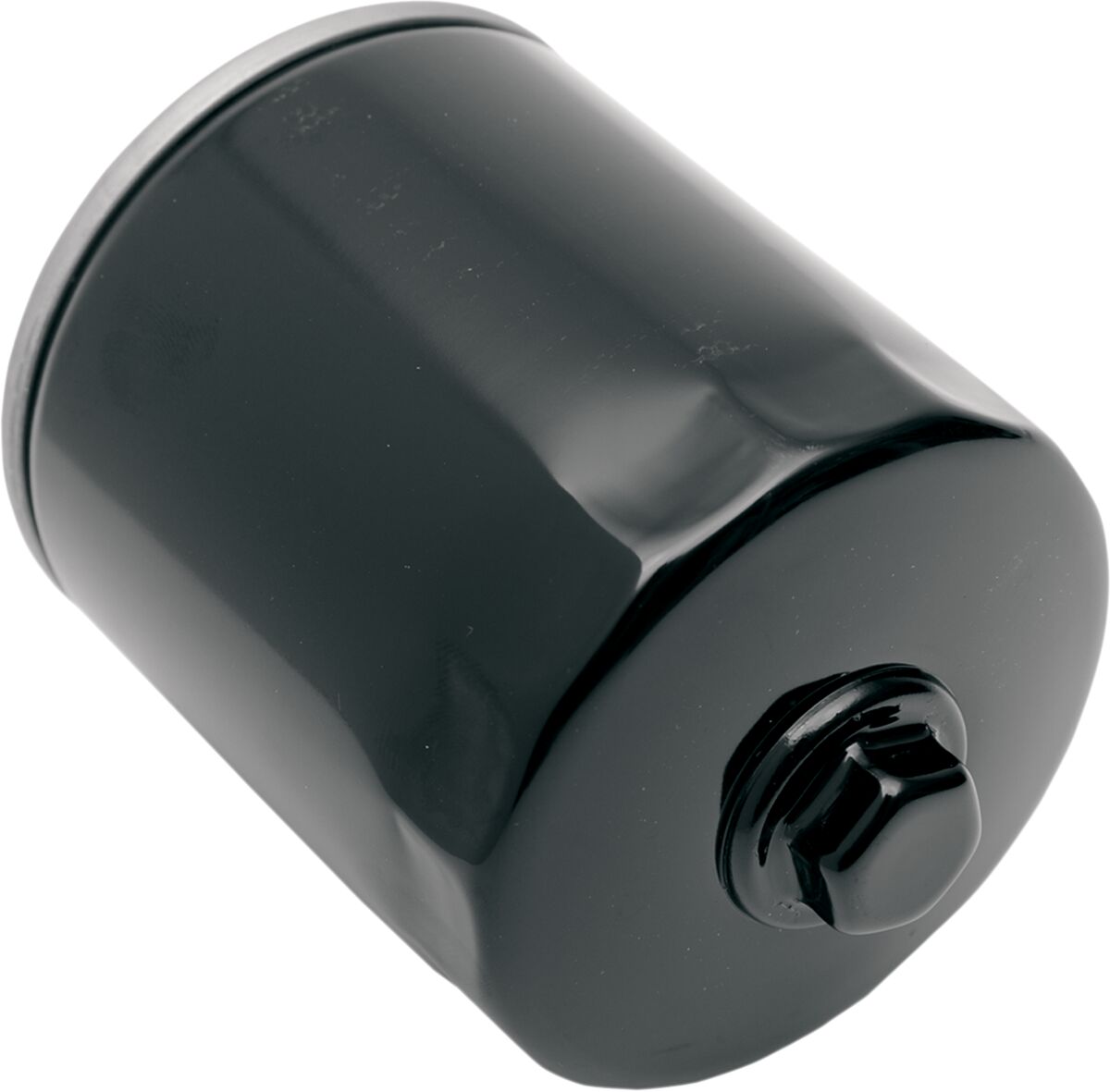 Drag Specialties Oil Filter W/ Nut Black Oil Filter Drag Specialties