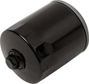 Drag Specialties Oil Filter W/ Nut Black Oil Filter Drag Specialties