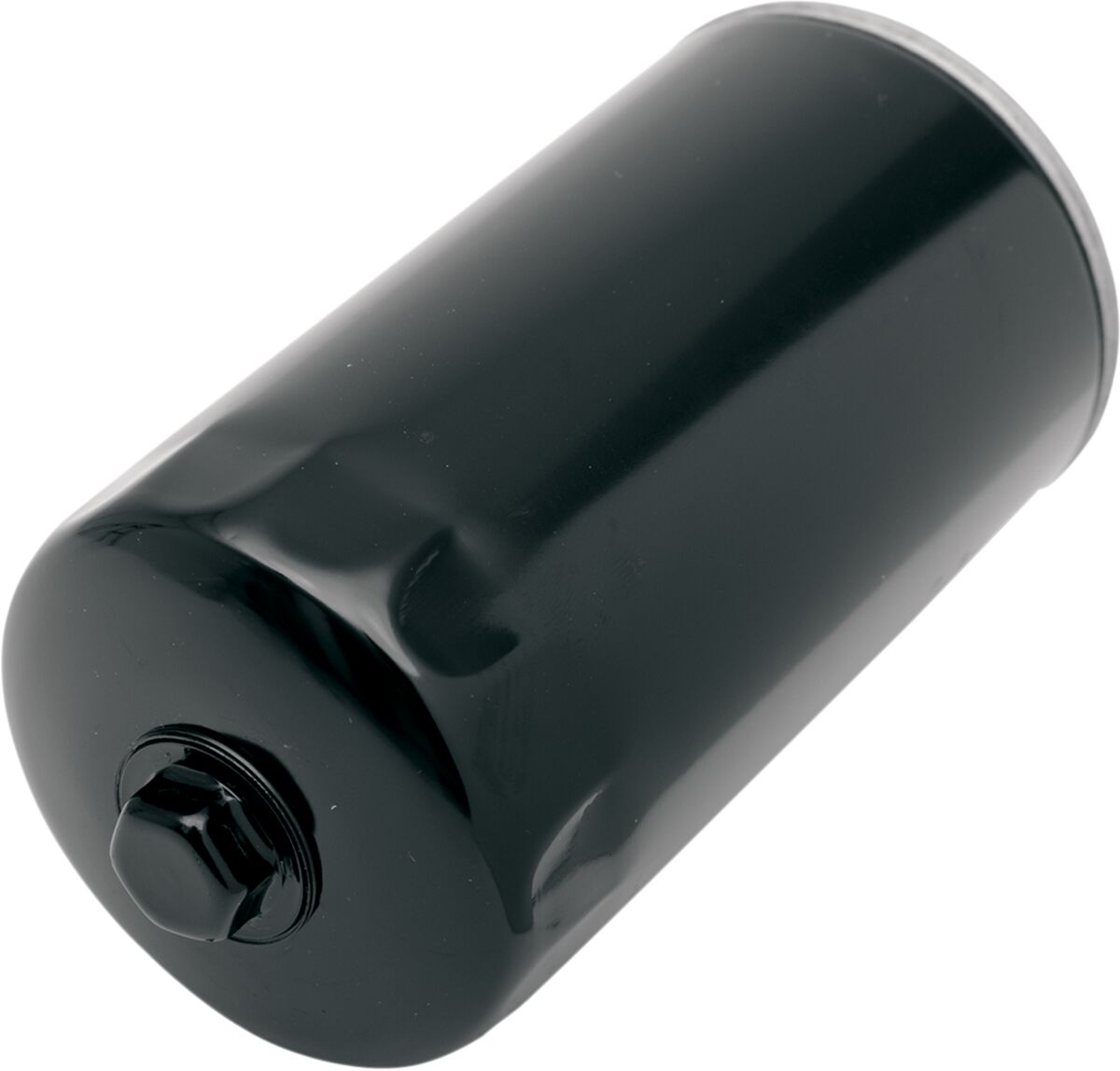 Drag Specialties Oil Filter W/ Nut Black Oil Filter Drag Specialties