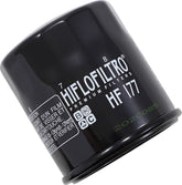 Hiflofiltro Oil Filter Spin On Paper Glossy Black Oil Filter Hiflofiltro