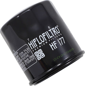 Hiflofiltro Oil Filter Spin On Paper Glossy Black Oil Filter Hiflofiltro