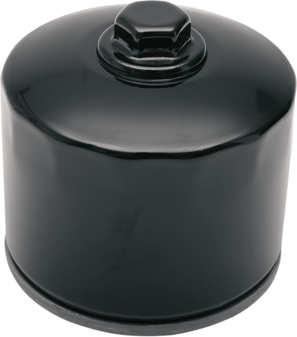 Drag Specialties Oil Filter W/ Nut Black Oil Filter Drag Specialties